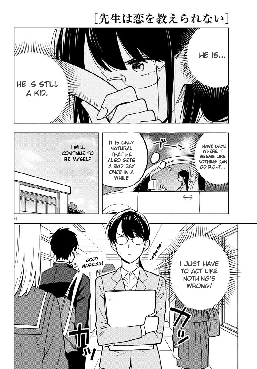 The Teacher Can Not Tell Me Love Chapter 30 page 6 - Chapter 30