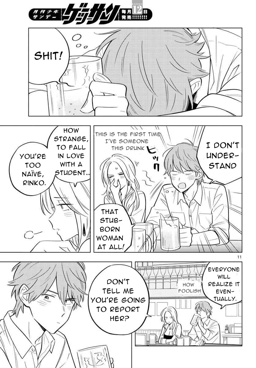 The Teacher Can Not Tell Me Love Chapter 31 page 12 - Chapter 31