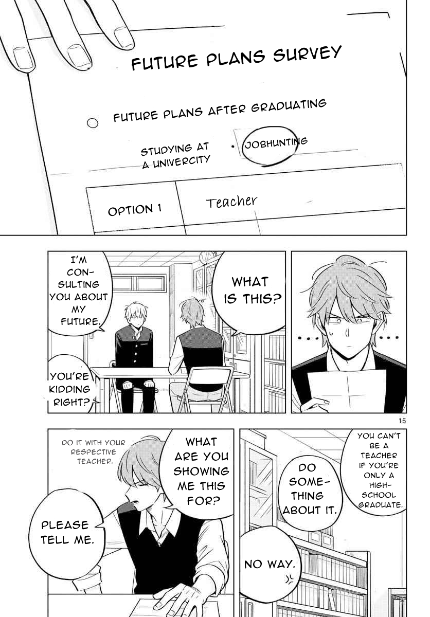 The Teacher Can Not Tell Me Love Chapter 31 page 16 - Chapter 31