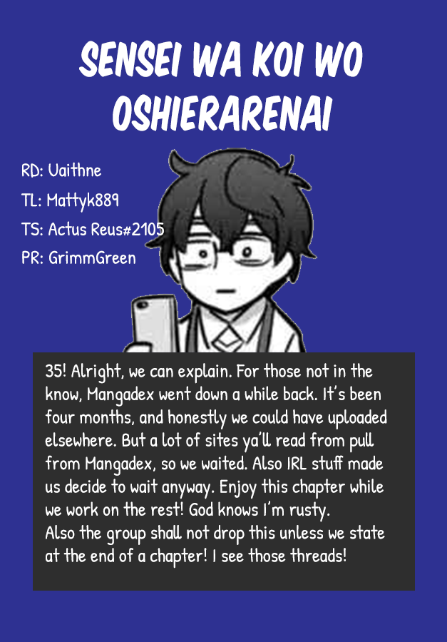The Teacher Can Not Tell Me Love Chapter 35 page 23 - Chapter 35
