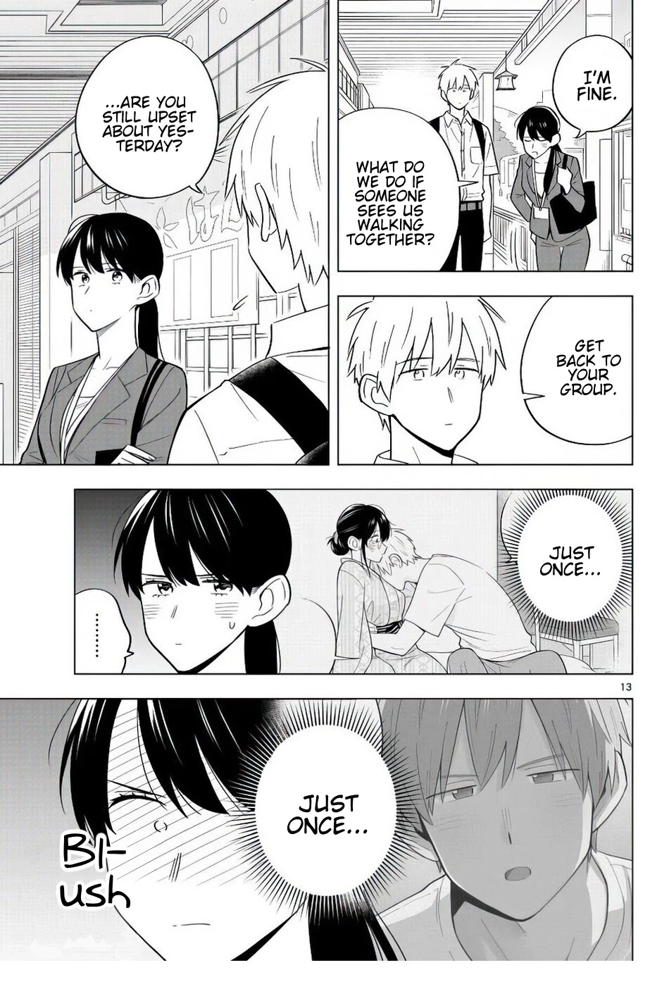 The Teacher Can Not Tell Me Love Chapter 37 page 14 - Chapter 37