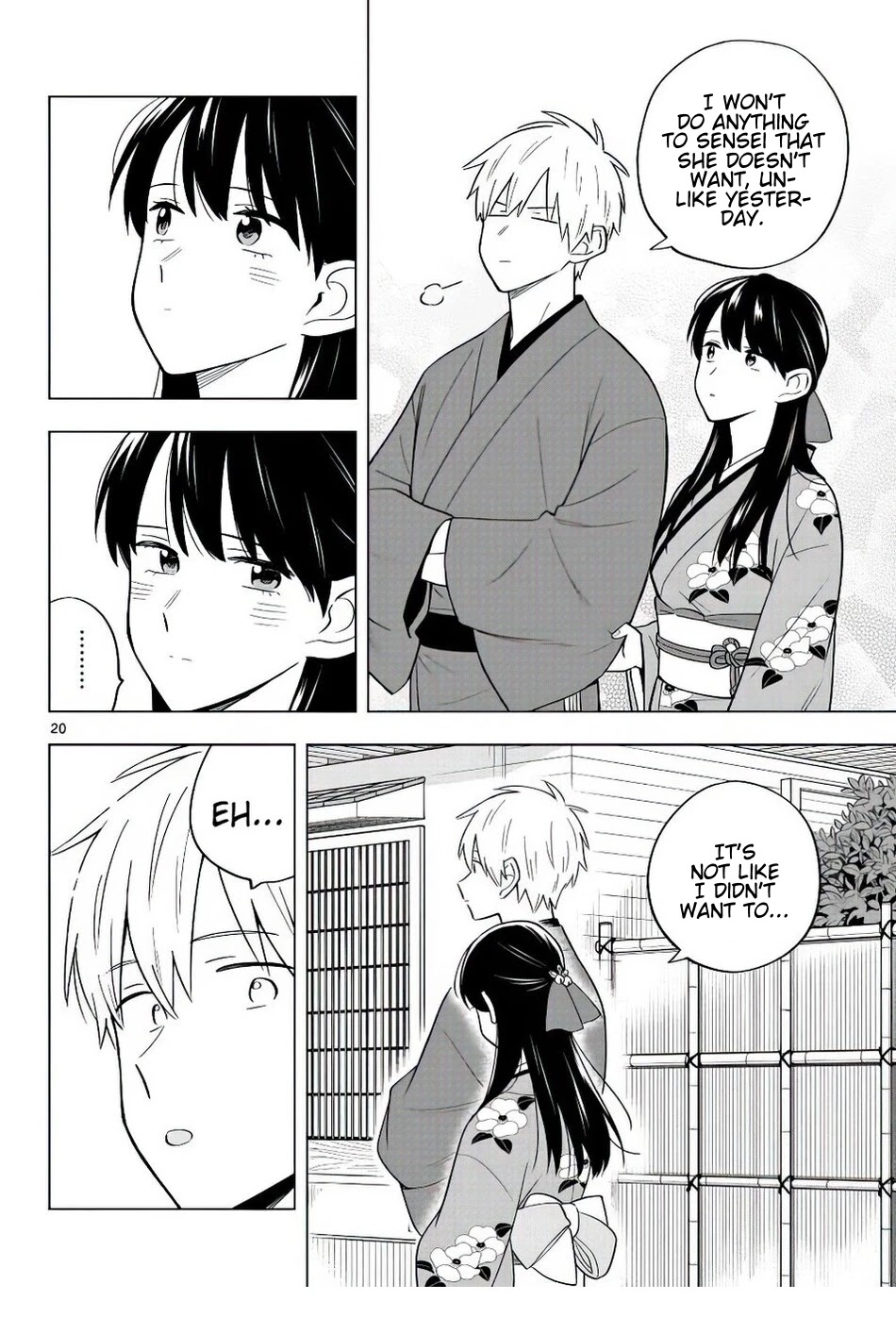 The Teacher Can Not Tell Me Love Chapter 37 page 21 - Chapter 37