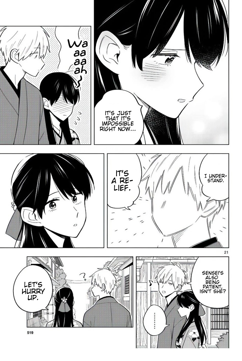 The Teacher Can Not Tell Me Love Chapter 37 page 22 - Chapter 37