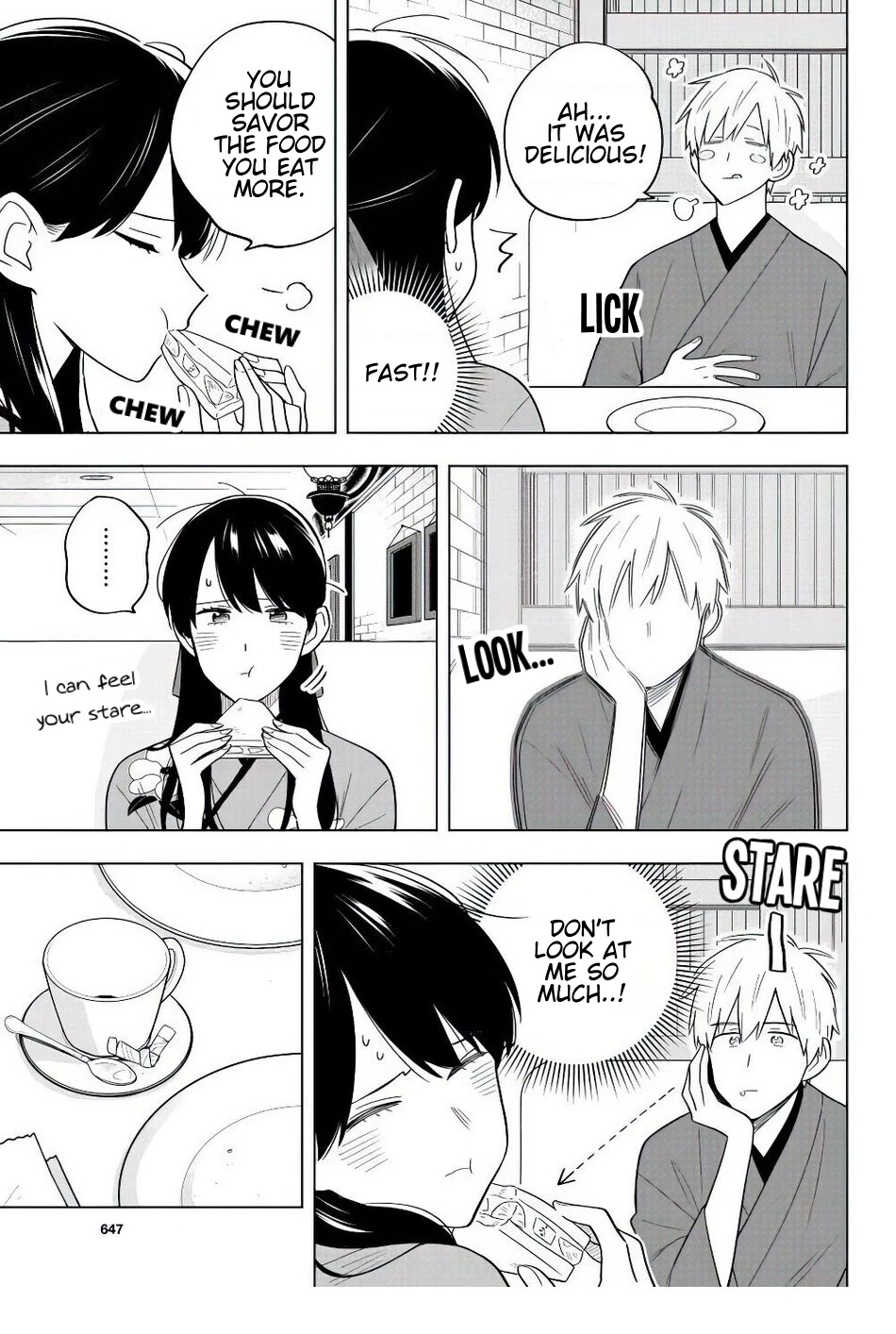 The Teacher Can Not Tell Me Love Chapter 38 page 12 - Chapter 38
