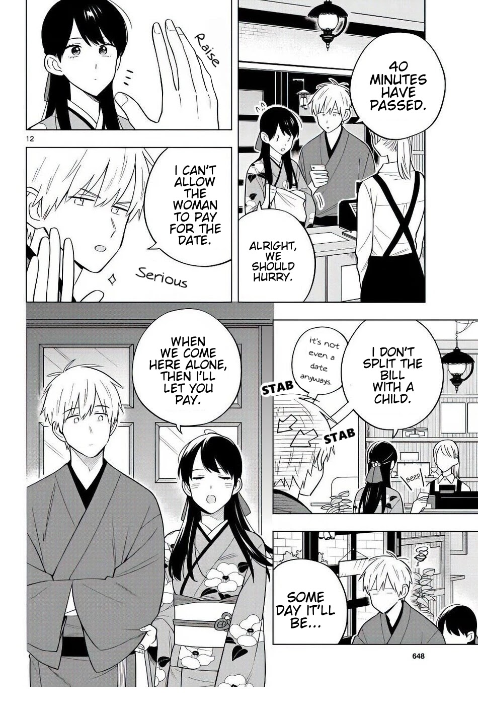 The Teacher Can Not Tell Me Love Chapter 38 page 13 - Chapter 38