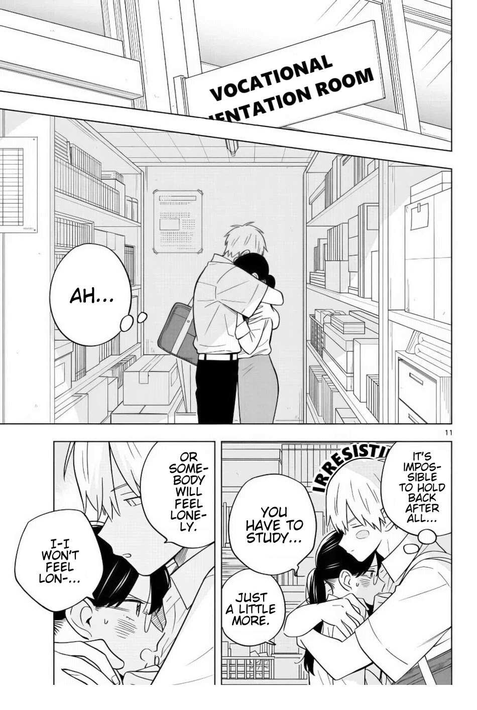 The Teacher Can Not Tell Me Love Chapter 39 page 12 - Chapter 39