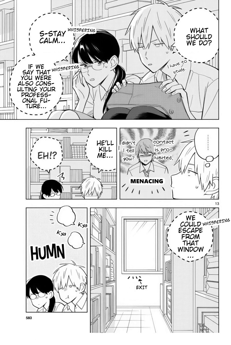The Teacher Can Not Tell Me Love Chapter 39 page 14 - Chapter 39