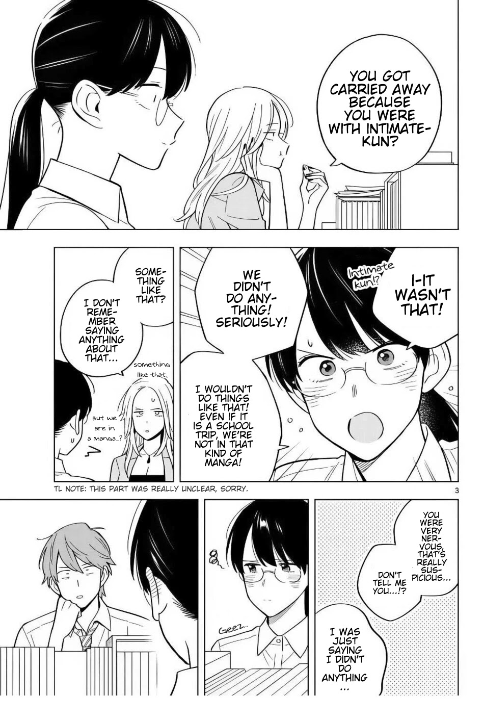 The Teacher Can Not Tell Me Love Chapter 39 page 4 - Chapter 39
