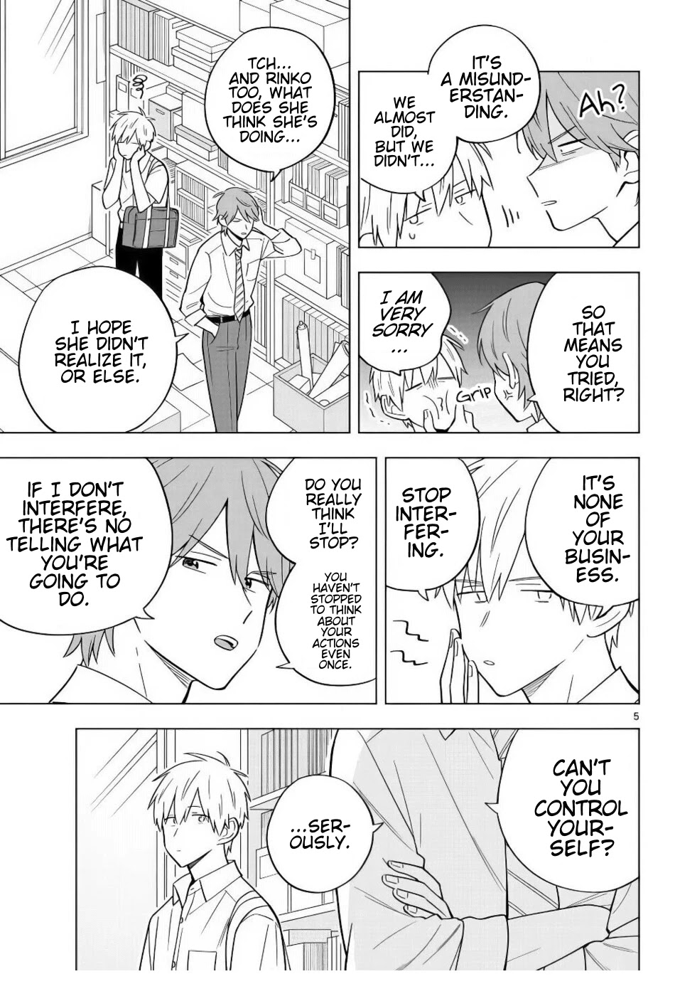 The Teacher Can Not Tell Me Love Chapter 39 page 6 - Chapter 39