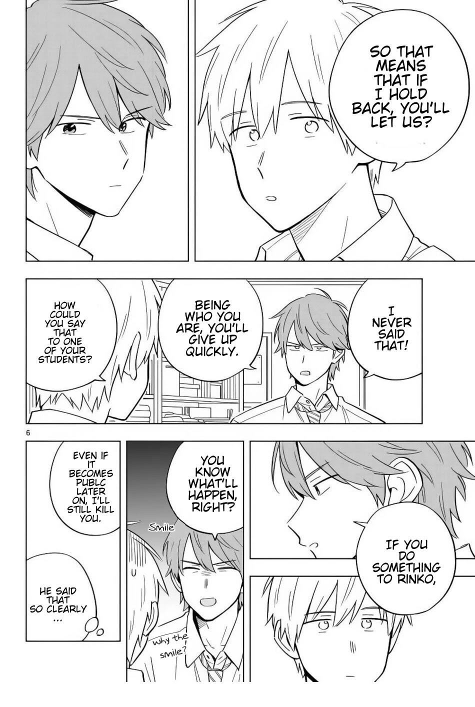 The Teacher Can Not Tell Me Love Chapter 39 page 7 - Chapter 39