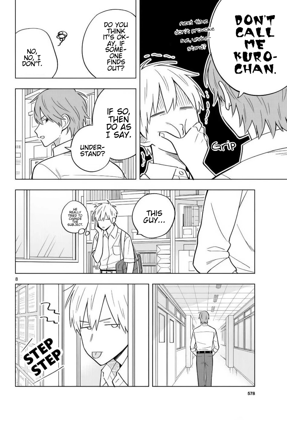 The Teacher Can Not Tell Me Love Chapter 39 page 9 - Chapter 39