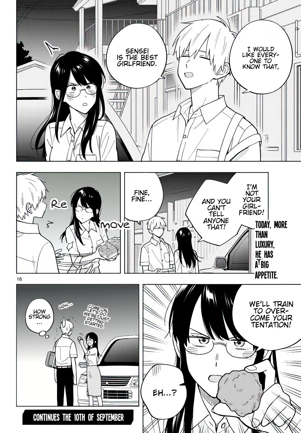 The Teacher Can Not Tell Me Love Chapter 40 page 17 - Chapter 40