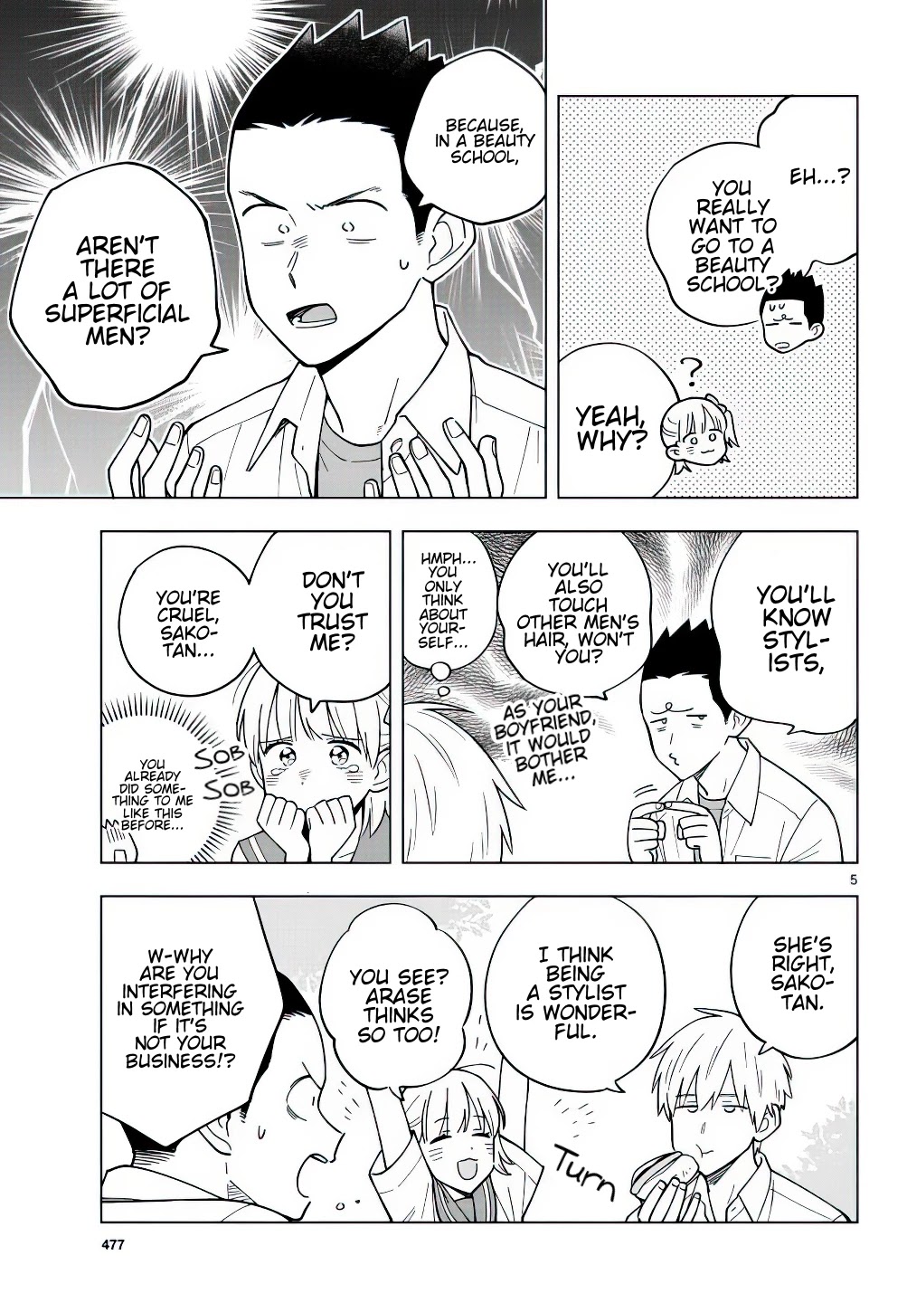 The Teacher Can Not Tell Me Love Chapter 40 page 6 - Chapter 40