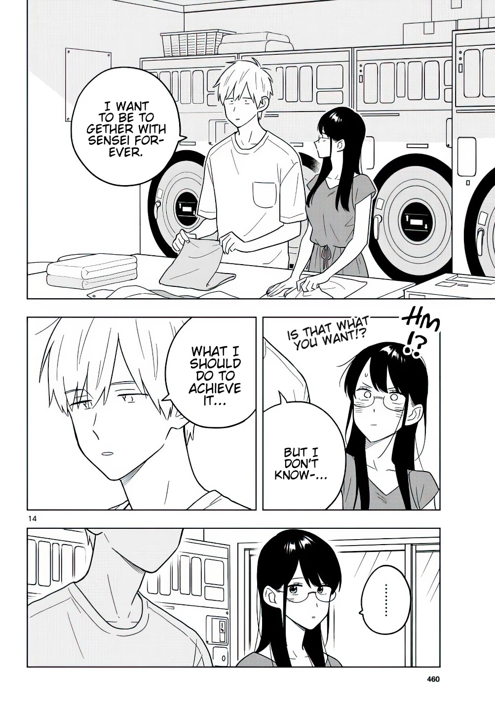 The Teacher Can Not Tell Me Love Chapter 41 page 15 - Chapter 41