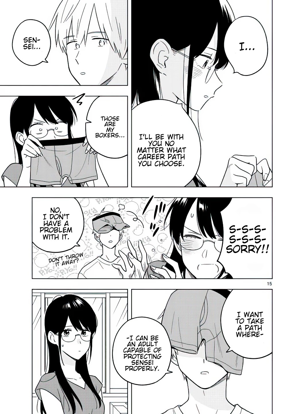 The Teacher Can Not Tell Me Love Chapter 41 page 16 - Chapter 41