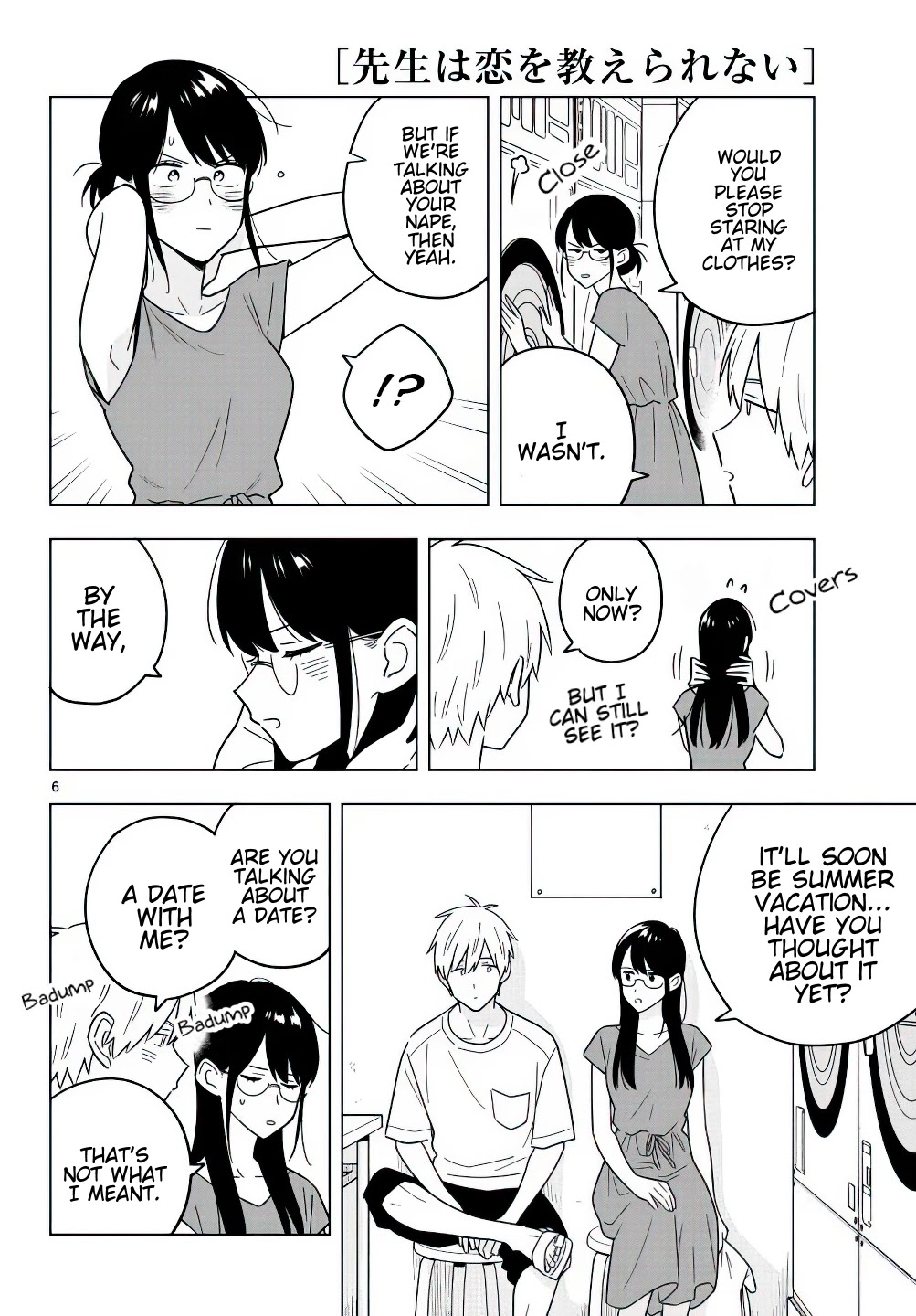 The Teacher Can Not Tell Me Love Chapter 41 page 7 - Chapter 41