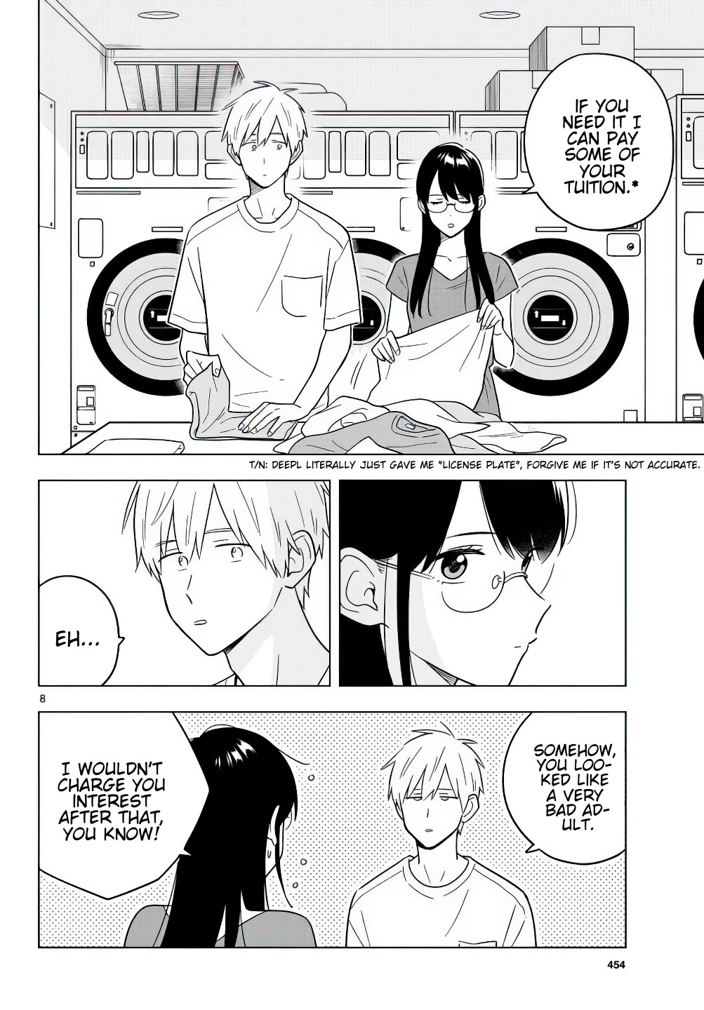 The Teacher Can Not Tell Me Love Chapter 41 page 9 - Chapter 41
