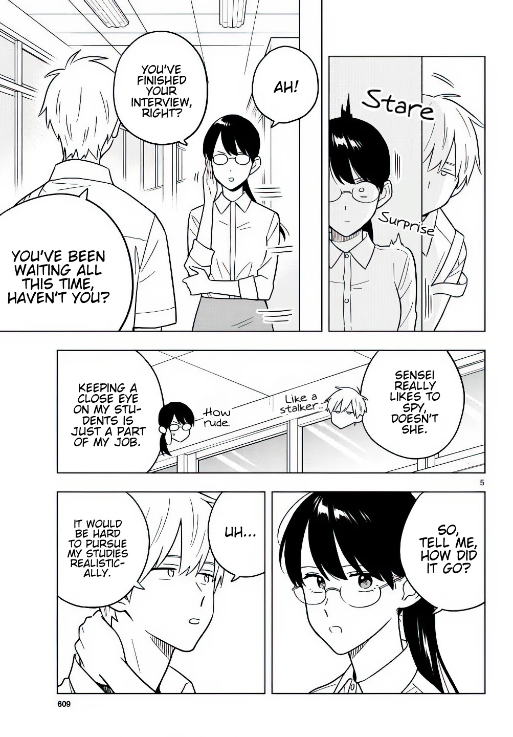 The Teacher Can Not Tell Me Love Chapter 42 page 6 - Chapter 42