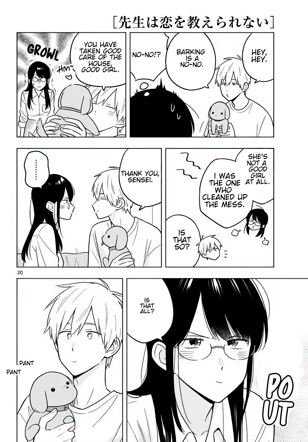 The Teacher Can Not Tell Me Love Chapter 43 page 21 - Chapter 43