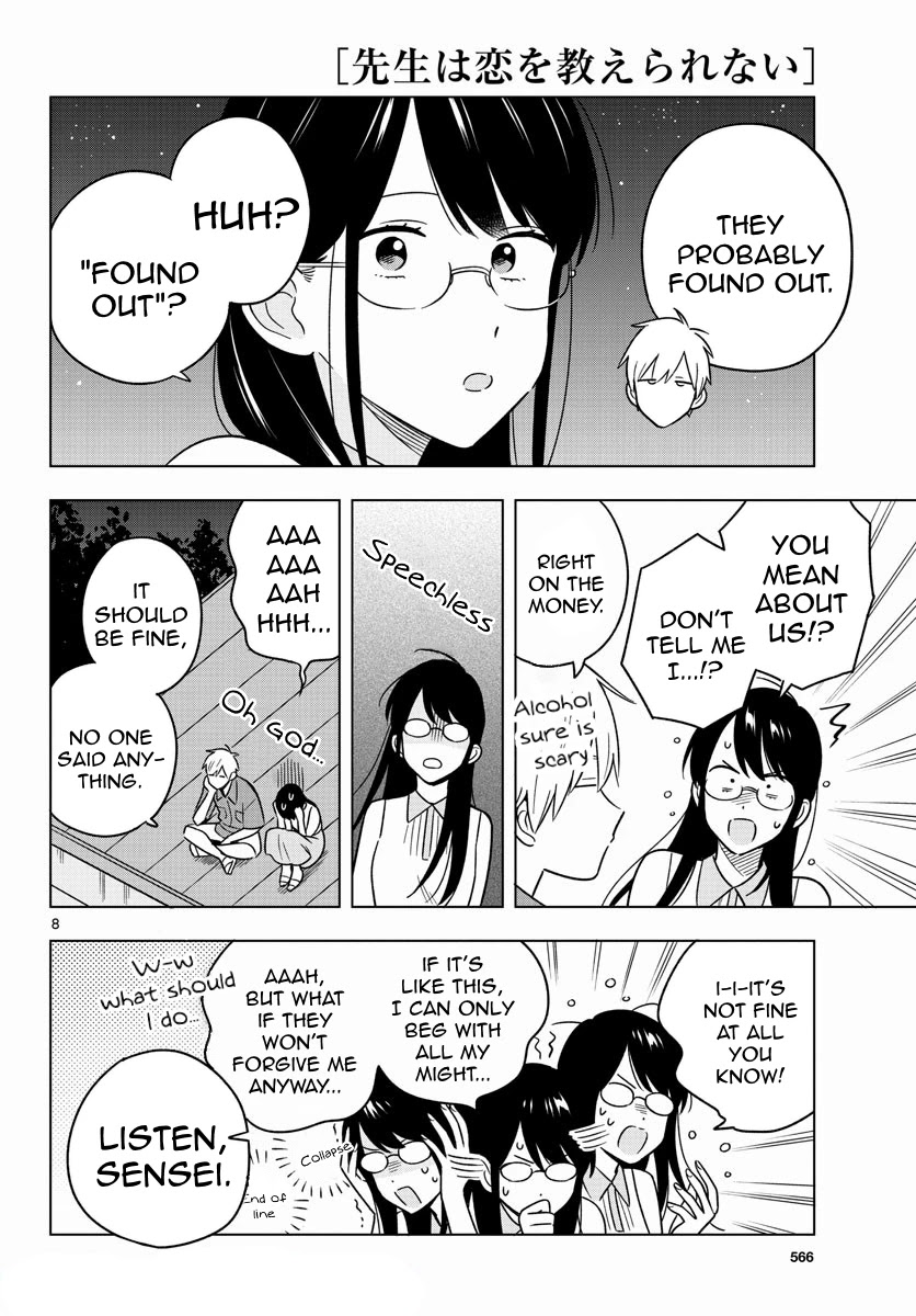 The Teacher Can Not Tell Me Love Chapter 45 page 9 - Chapter 45