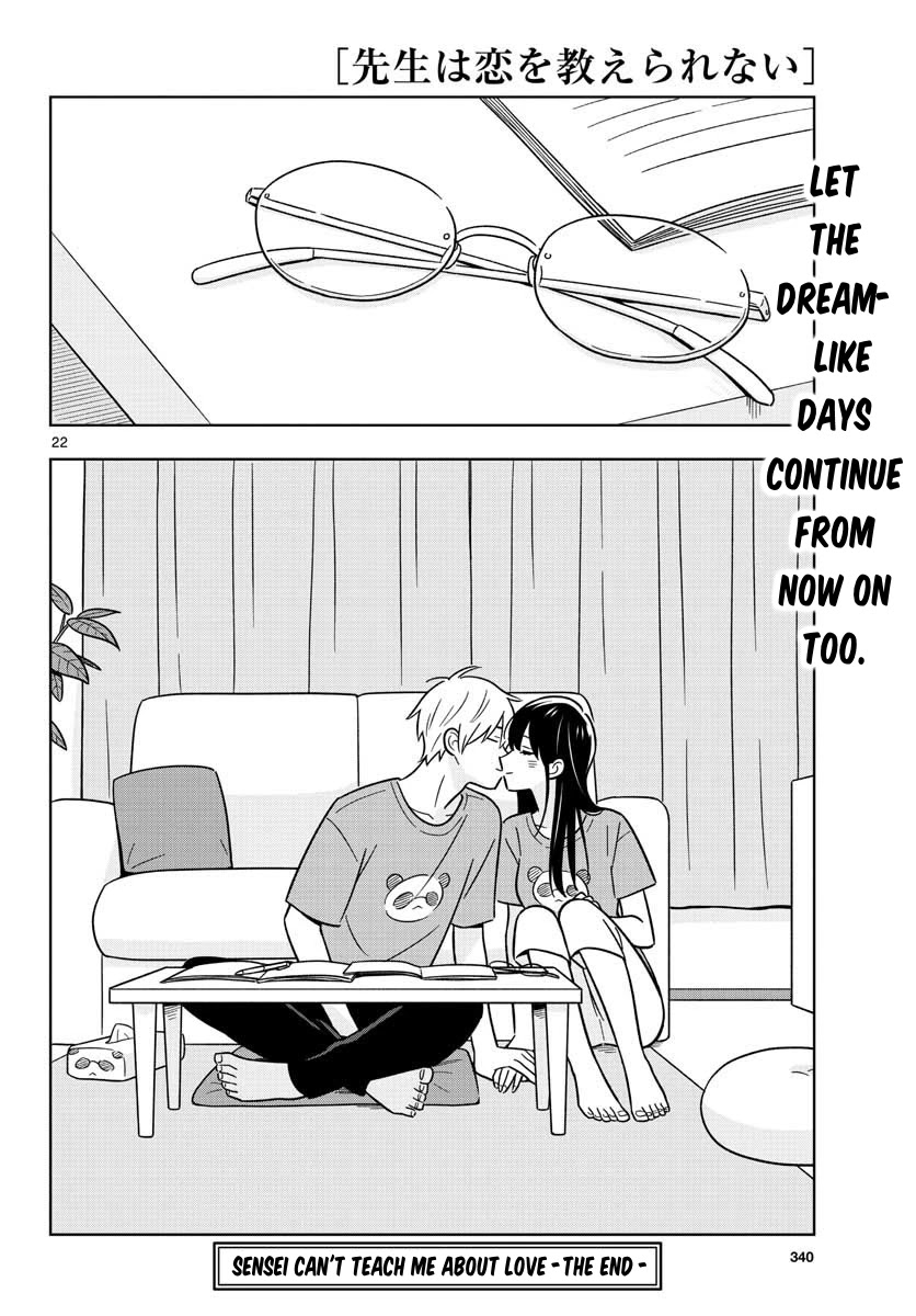 The Teacher Can Not Tell Me Love Chapter 47 page 23 - Chapter 47 [END]