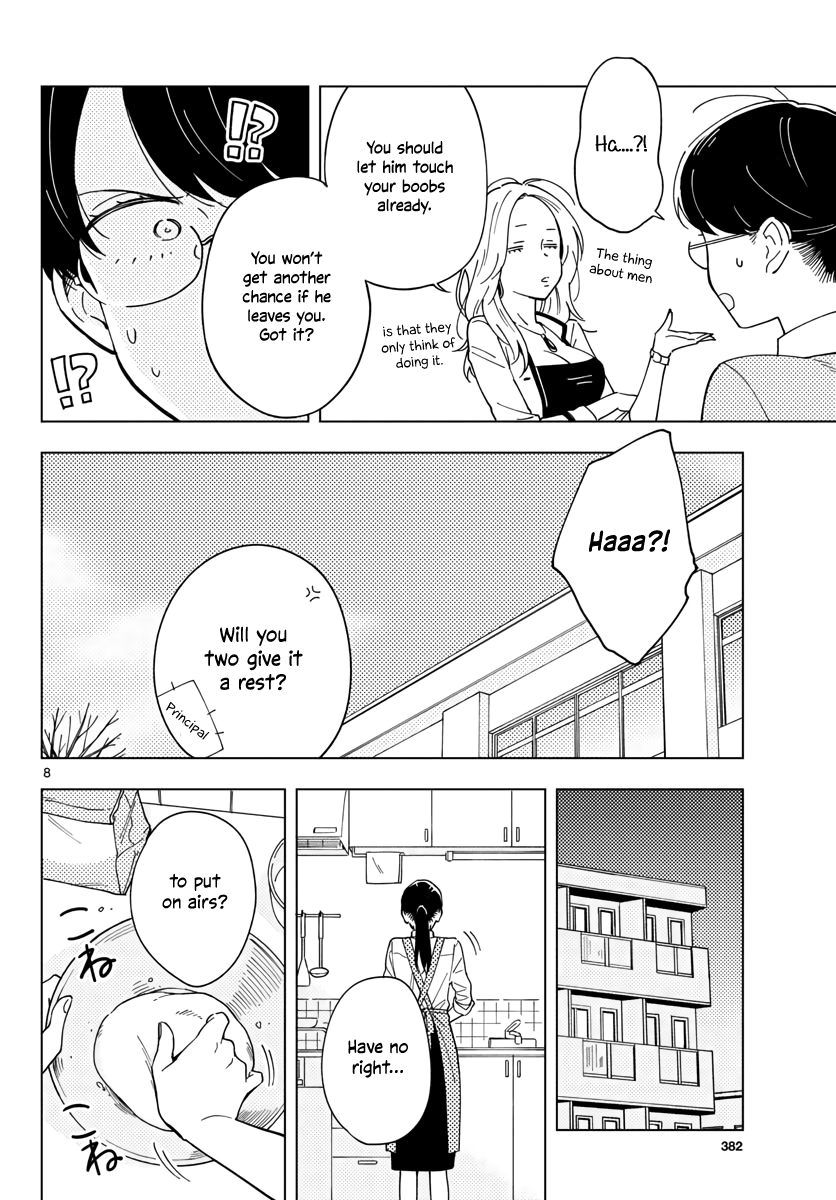 The Teacher Can Not Tell Me Love Chapter 6 page 8 - Chapter 6