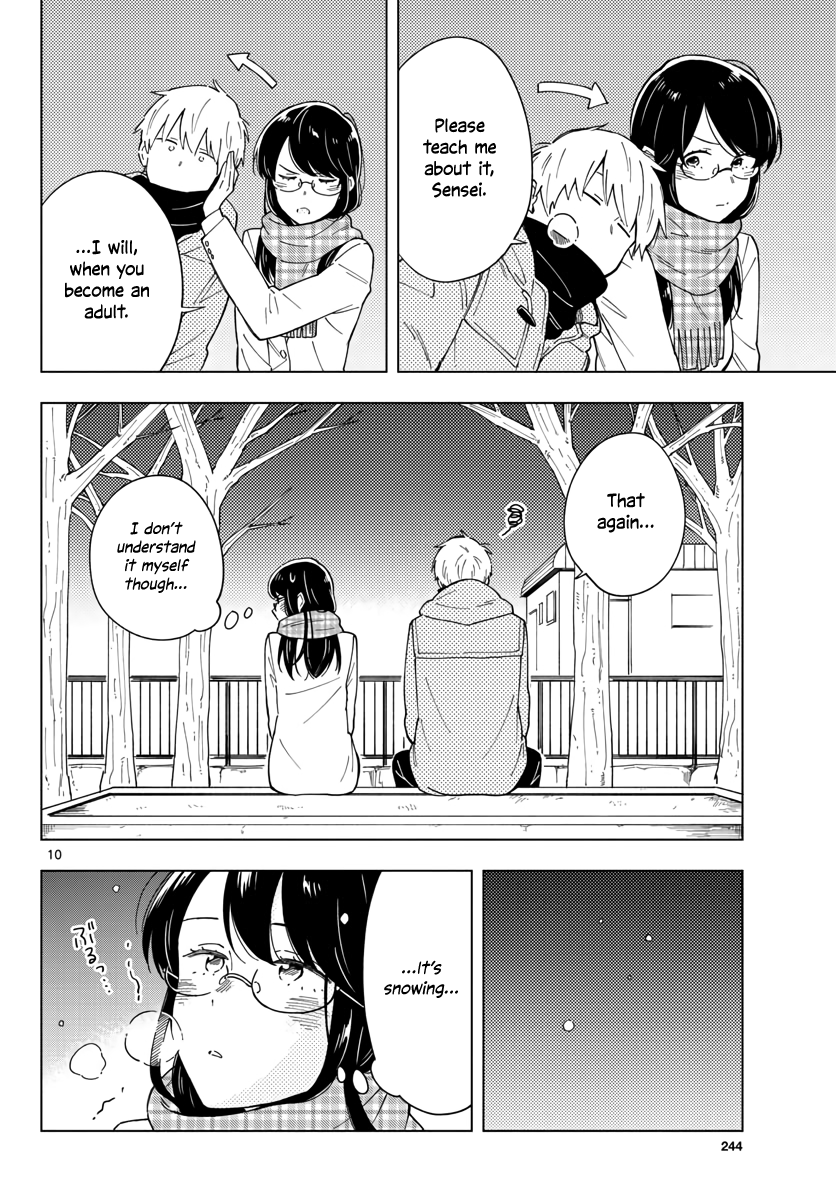 The Teacher Can Not Tell Me Love Chapter 7 page 10 - Chapter 7