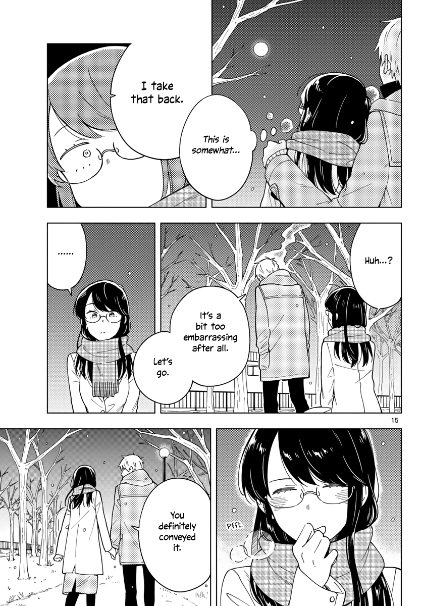 The Teacher Can Not Tell Me Love Chapter 7 page 14 - Chapter 7