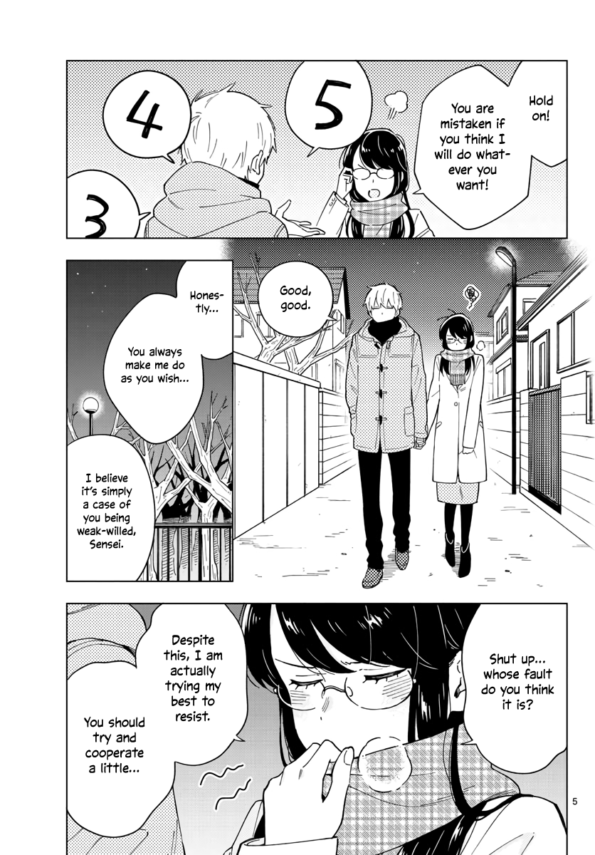 The Teacher Can Not Tell Me Love Chapter 7 page 5 - Chapter 7