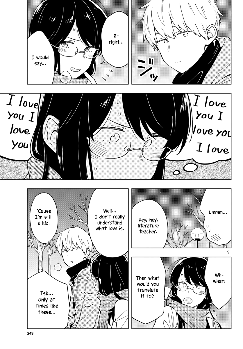 The Teacher Can Not Tell Me Love Chapter 7 page 9 - Chapter 7