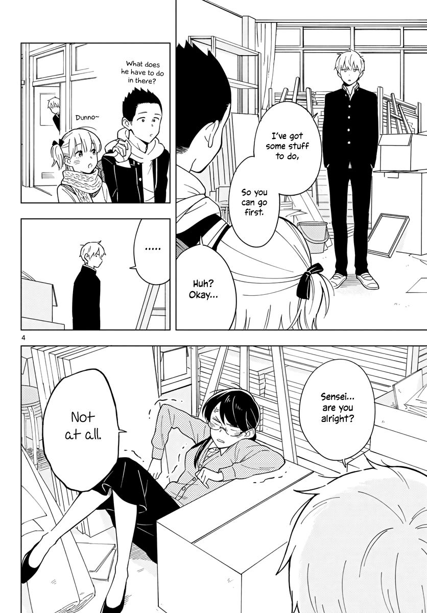 The Teacher Can Not Tell Me Love Chapter 8 page 4 - Chapter 8
