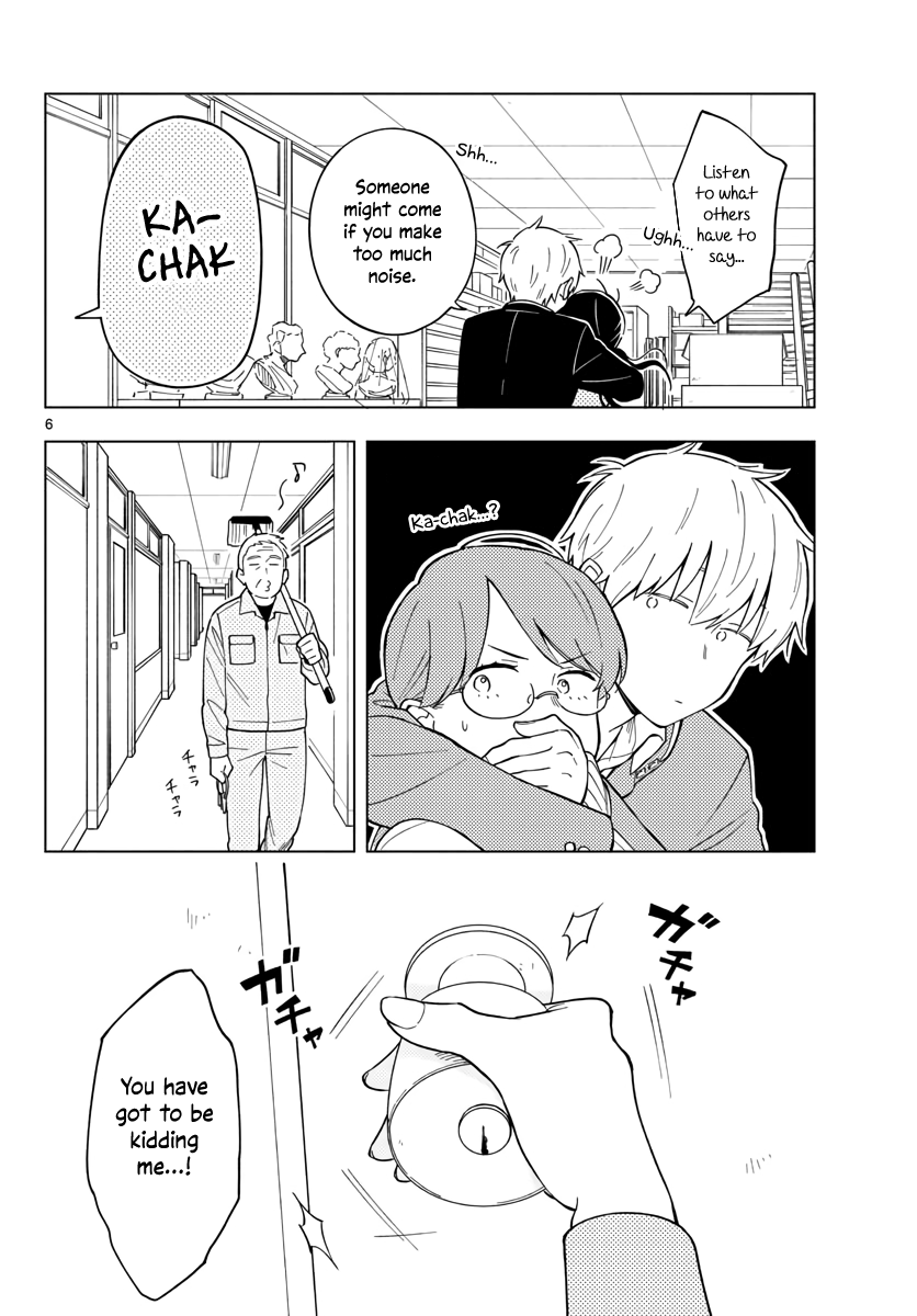 The Teacher Can Not Tell Me Love Chapter 8 page 6 - Chapter 8