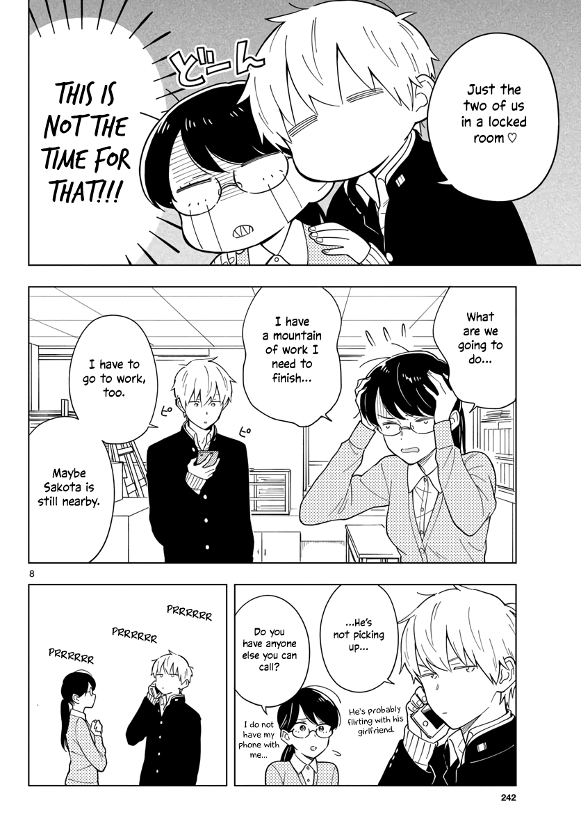 The Teacher Can Not Tell Me Love Chapter 8 page 8 - Chapter 8