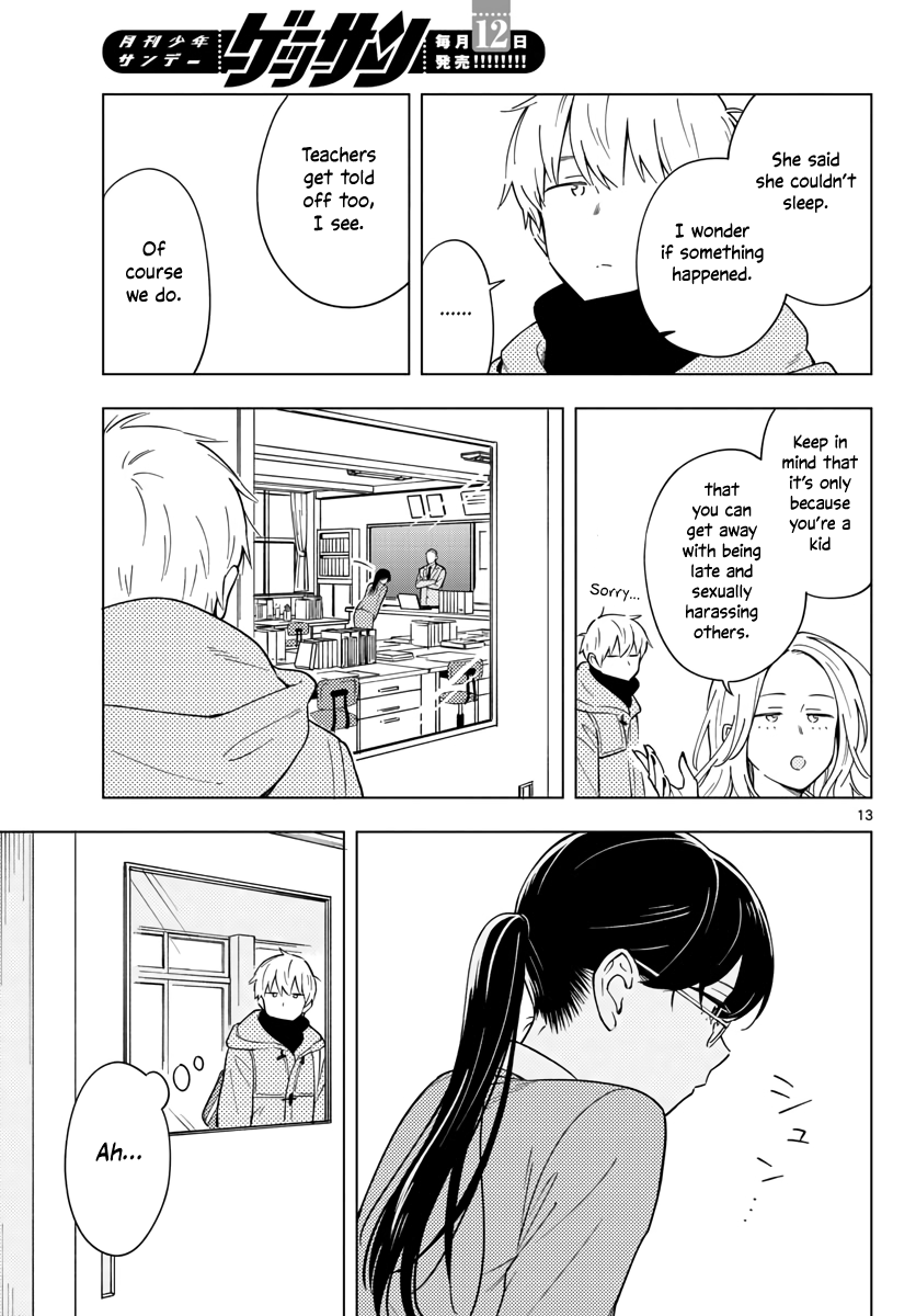 The Teacher Can Not Tell Me Love Chapter 9 page 14 - Chapter 9