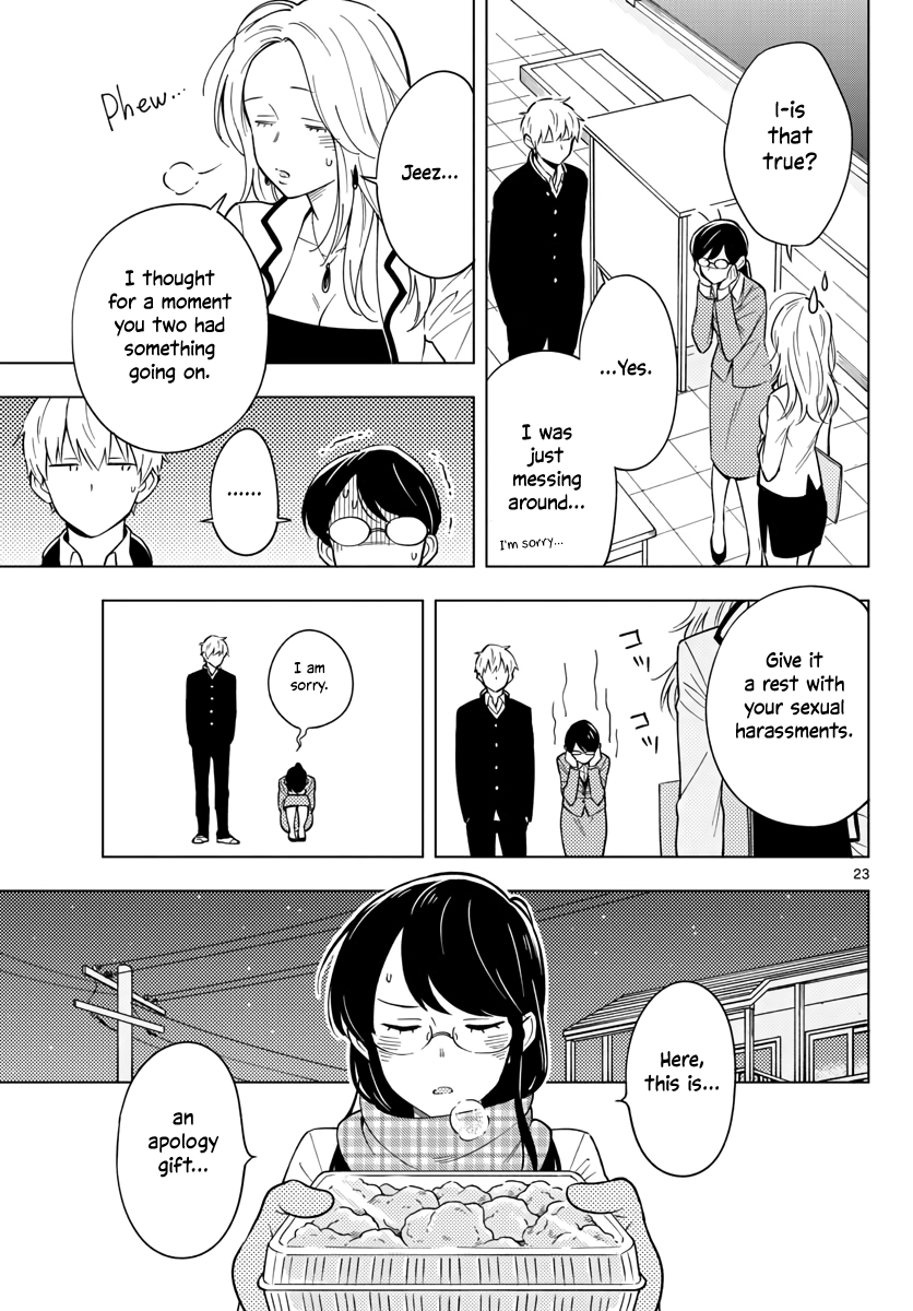 The Teacher Can Not Tell Me Love Chapter 9 page 24 - Chapter 9