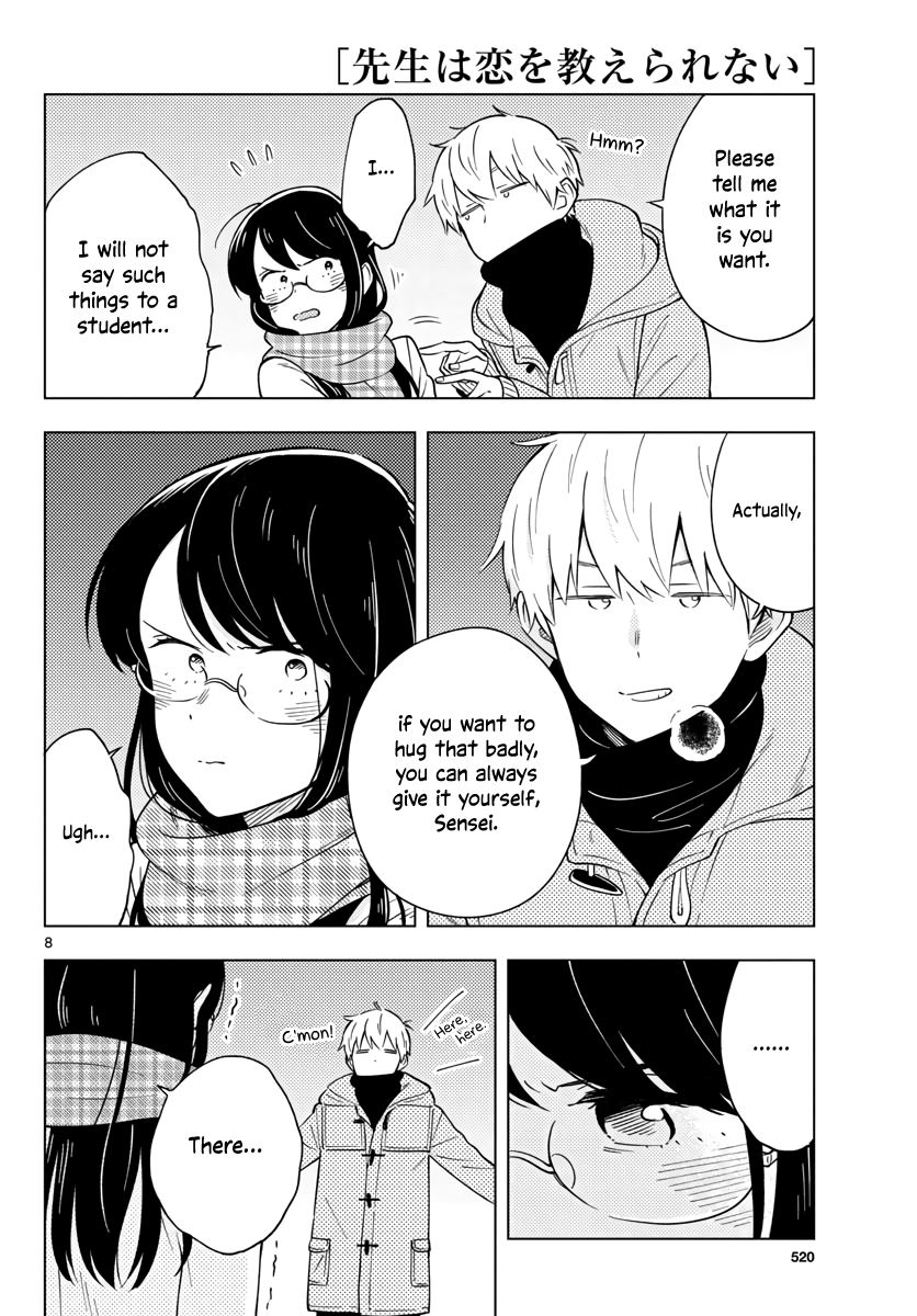 The Teacher Can Not Tell Me Love Chapter 9 page 9 - Chapter 9