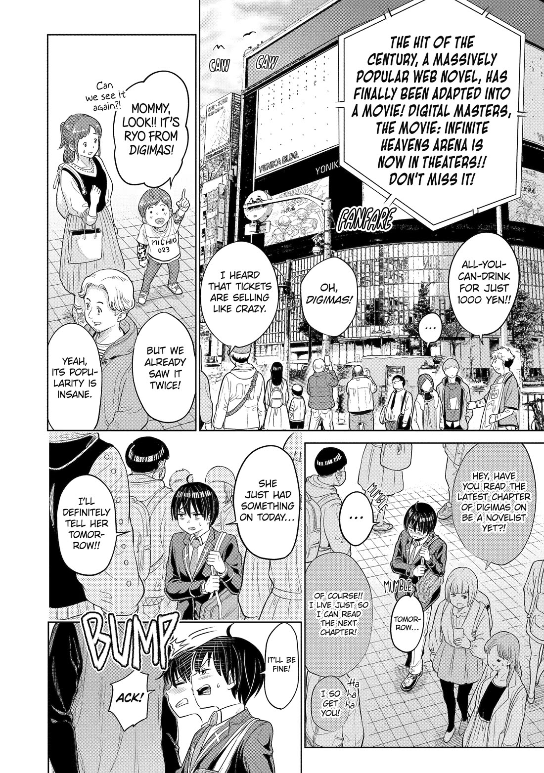 The Teen Web Novelist is a Girl Magnet: Now My Crush Feels Bad for Rejecting Me! Chapter 1 page 12 - Chapter 1