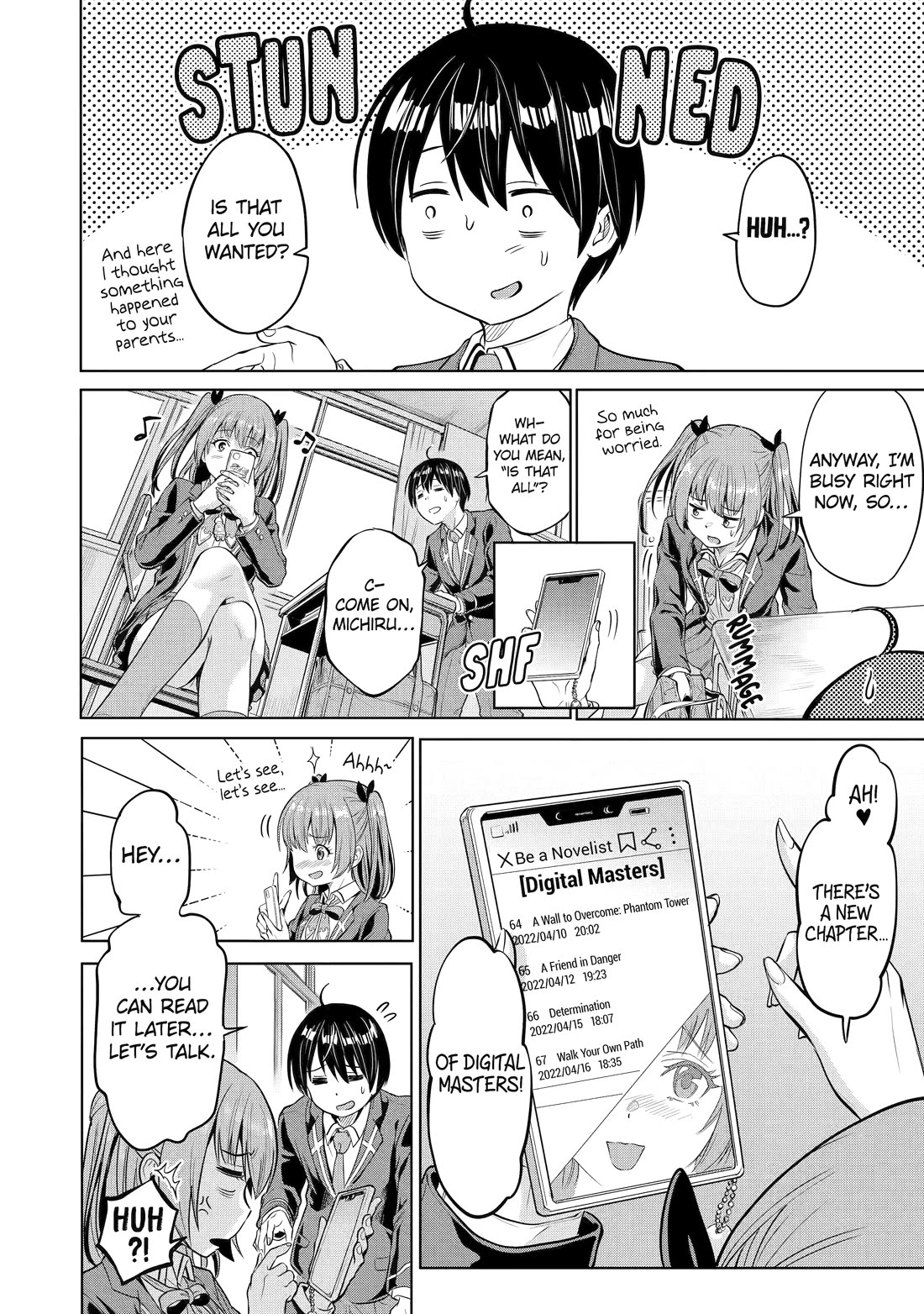 The Teen Web Novelist is a Girl Magnet: Now My Crush Feels Bad for Rejecting Me! Chapter 1 page 17 - Chapter 1