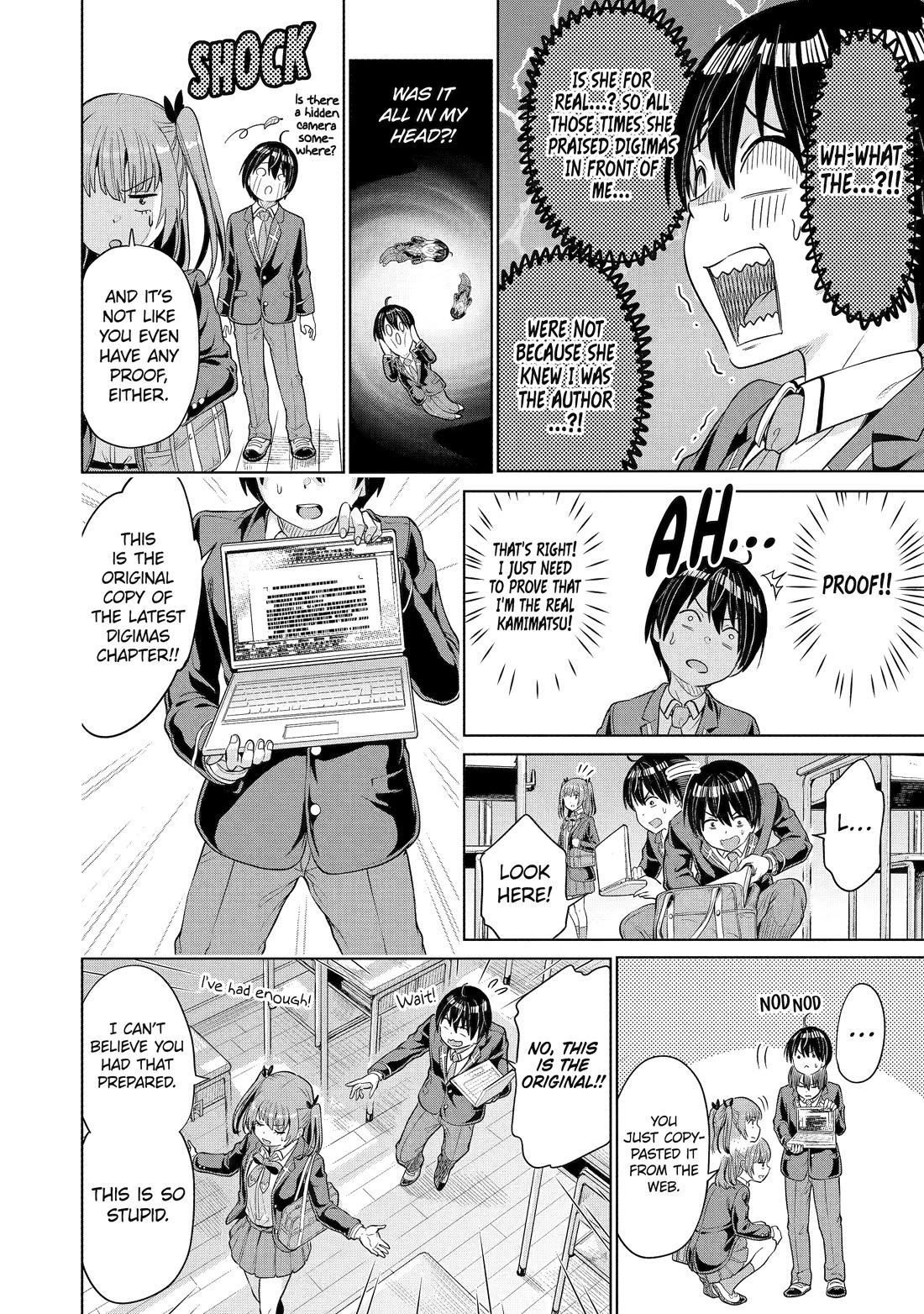 The Teen Web Novelist is a Girl Magnet: Now My Crush Feels Bad for Rejecting Me! Chapter 1 page 23 - Chapter 1