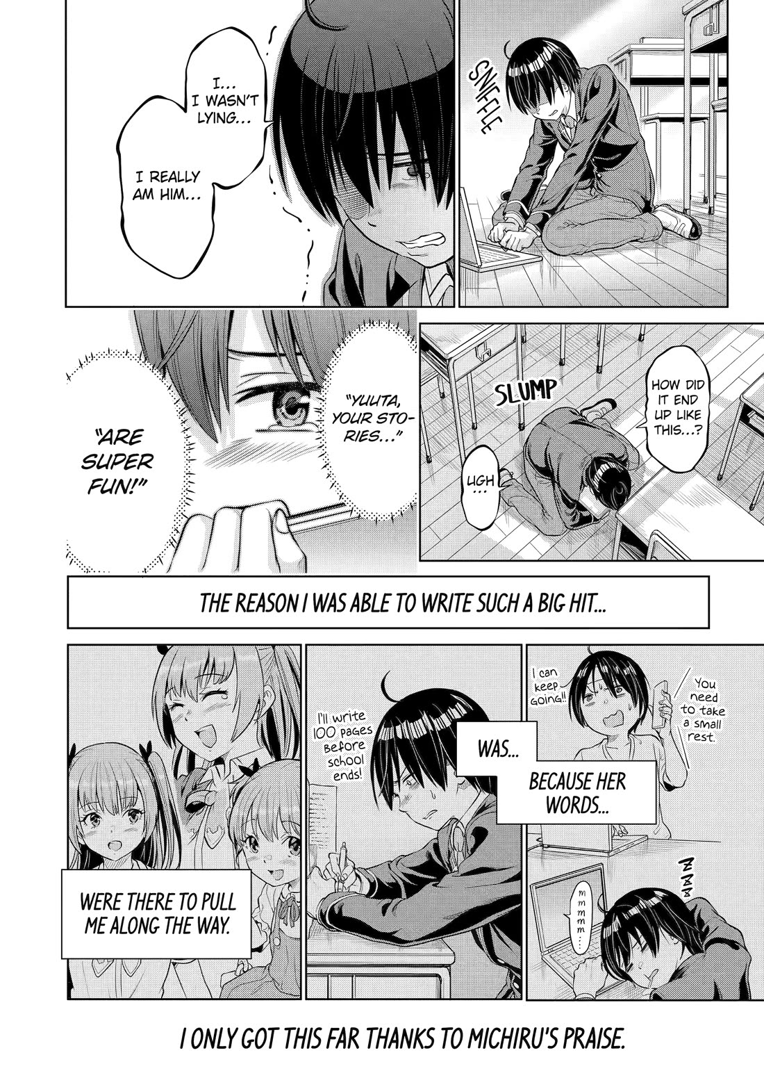 The Teen Web Novelist is a Girl Magnet: Now My Crush Feels Bad for Rejecting Me! Chapter 1 page 27 - Chapter 1