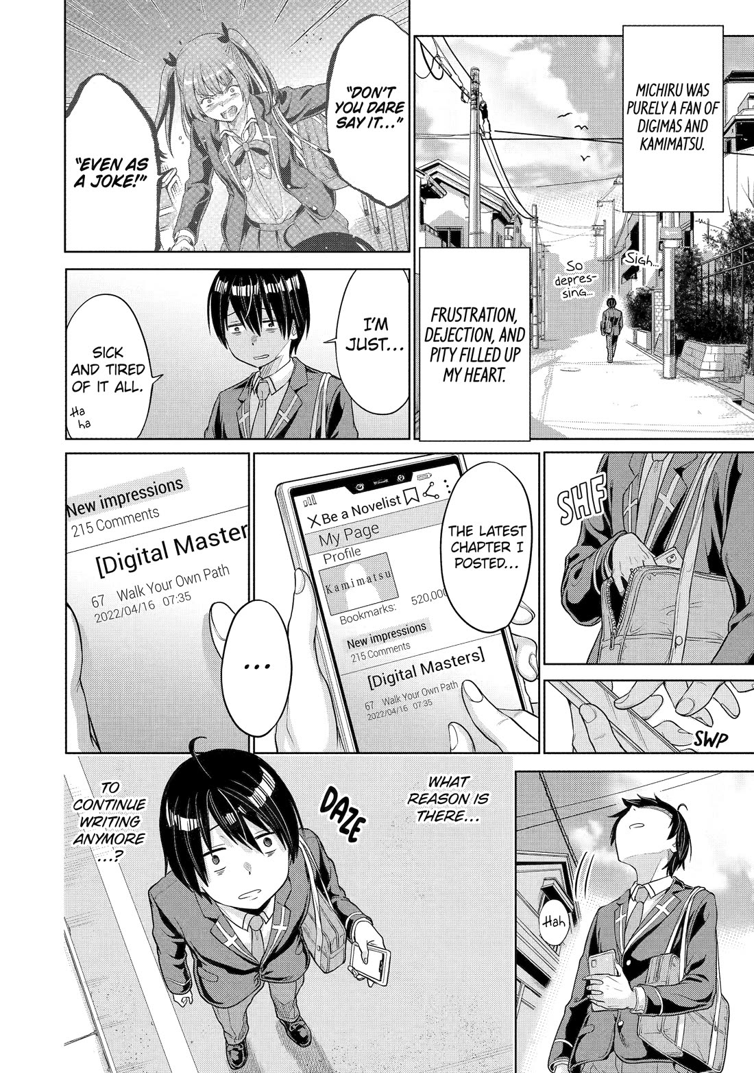 The Teen Web Novelist is a Girl Magnet: Now My Crush Feels Bad for Rejecting Me! Chapter 1 page 29 - Chapter 1