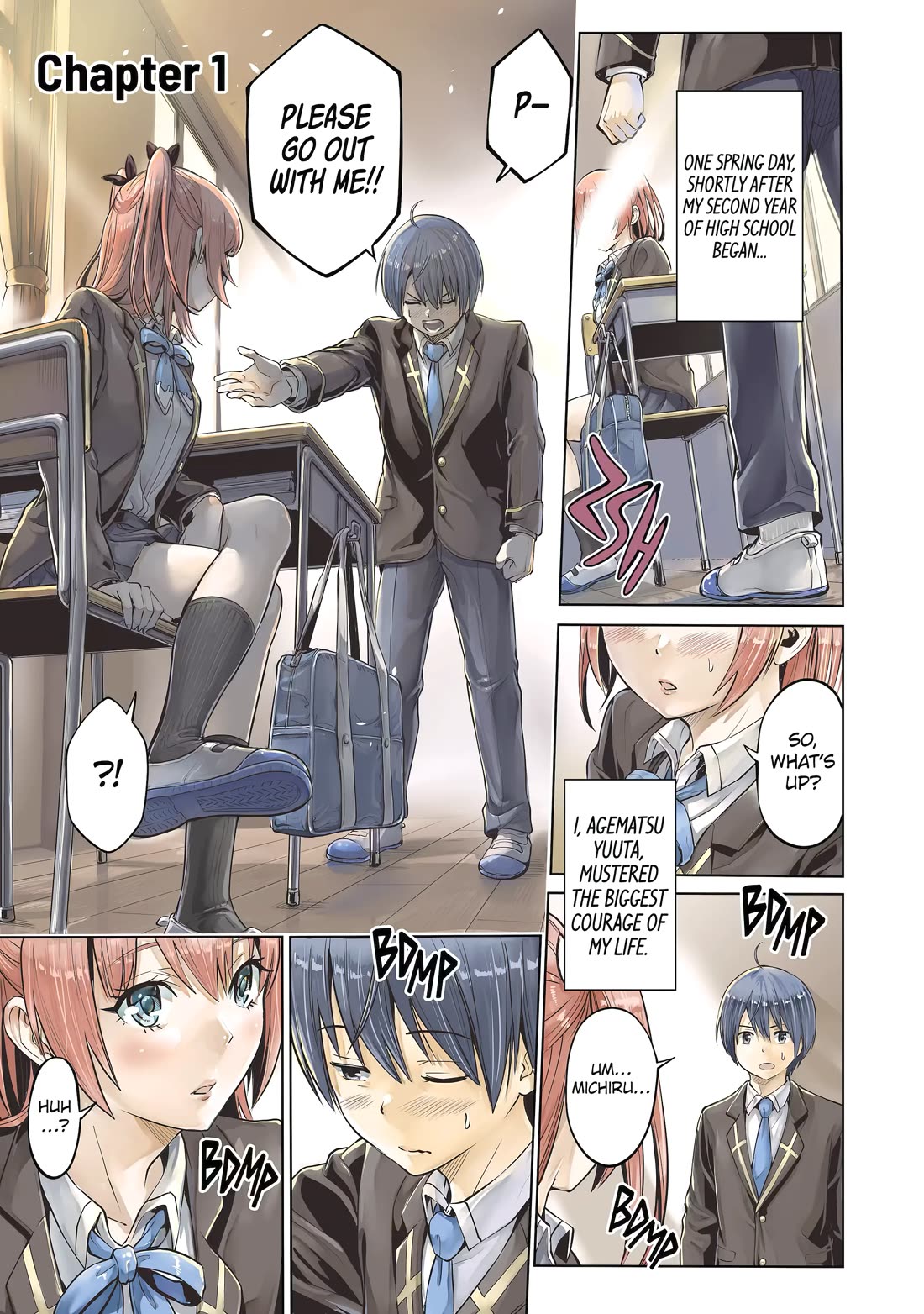 The Teen Web Novelist is a Girl Magnet: Now My Crush Feels Bad for Rejecting Me! Chapter 1 page 4 - Chapter 1