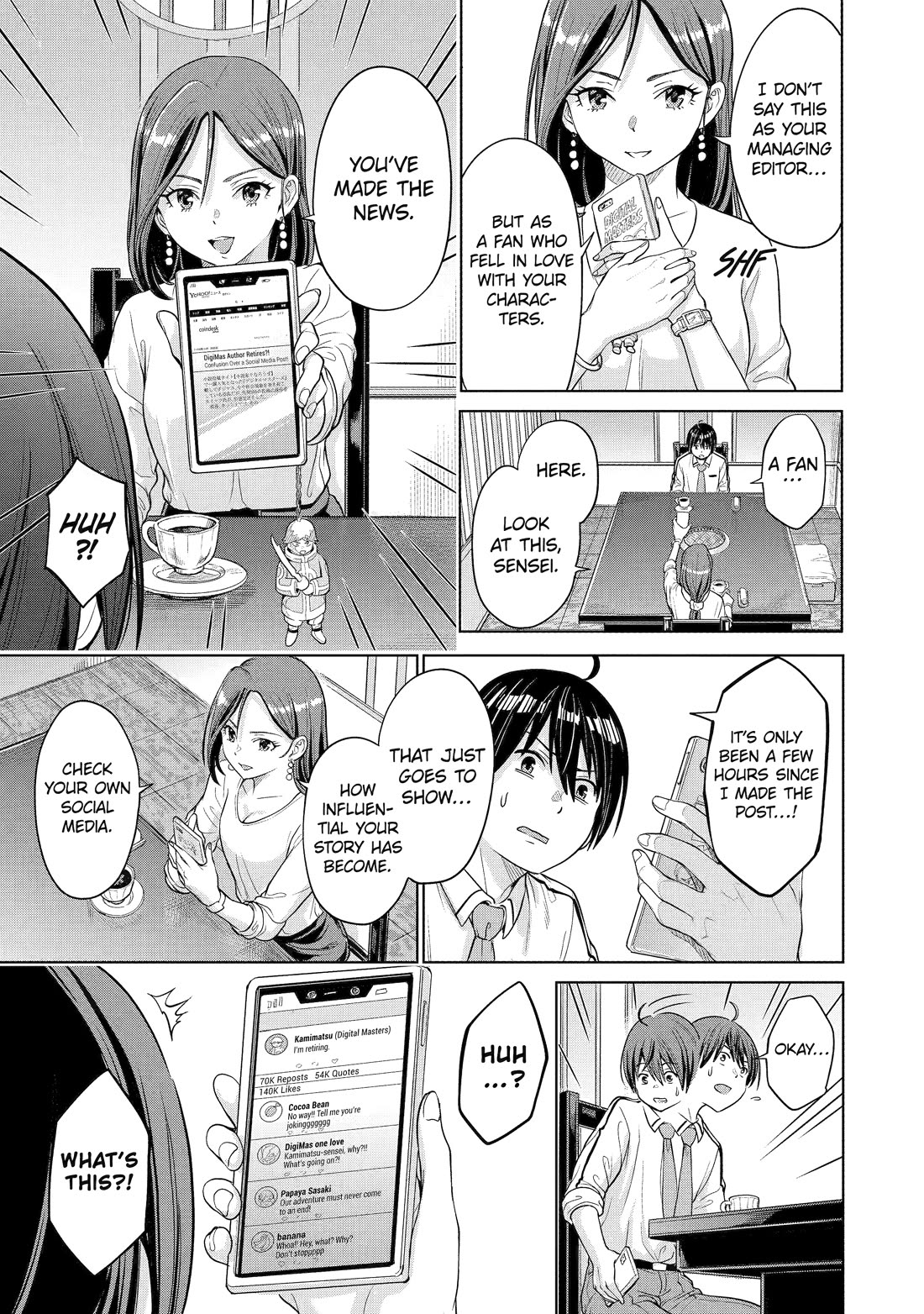 The Teen Web Novelist is a Girl Magnet: Now My Crush Feels Bad for Rejecting Me! Chapter 1 page 50 - Chapter 1