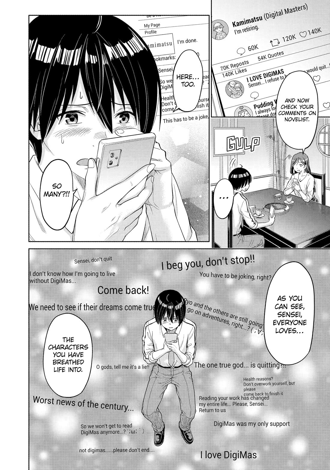 The Teen Web Novelist is a Girl Magnet: Now My Crush Feels Bad for Rejecting Me! Chapter 1 page 51 - Chapter 1