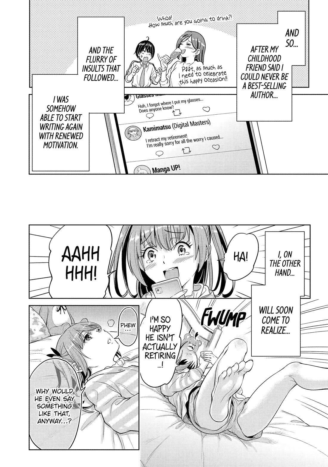 The Teen Web Novelist is a Girl Magnet: Now My Crush Feels Bad for Rejecting Me! Chapter 1 page 55 - Chapter 1