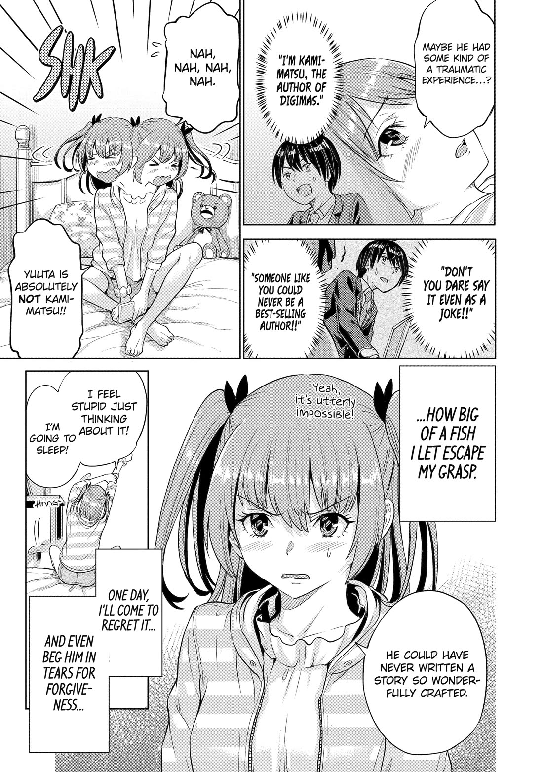 The Teen Web Novelist is a Girl Magnet: Now My Crush Feels Bad for Rejecting Me! Chapter 1 page 56 - Chapter 1