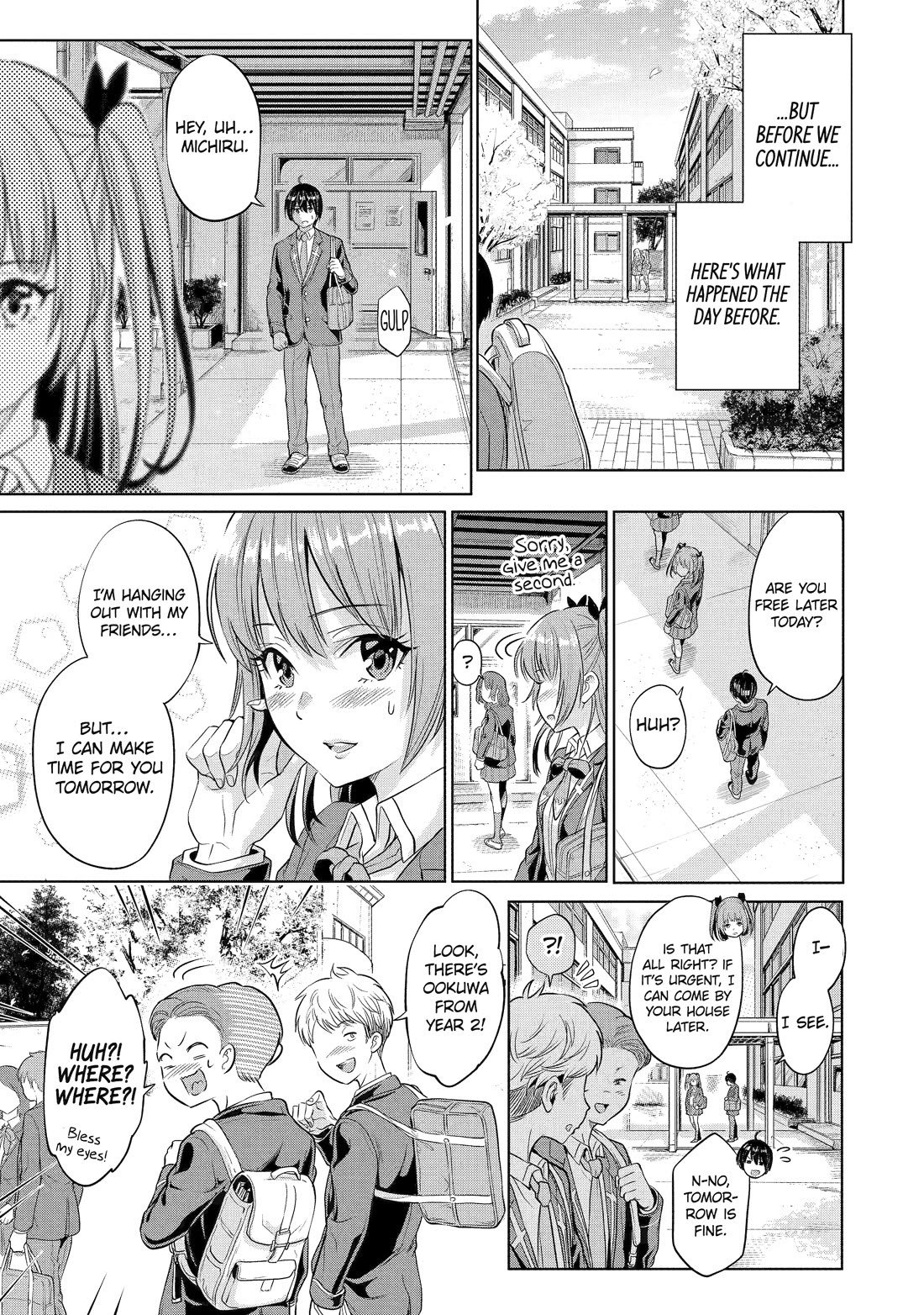 The Teen Web Novelist is a Girl Magnet: Now My Crush Feels Bad for Rejecting Me! Chapter 1 page 7 - Chapter 1
