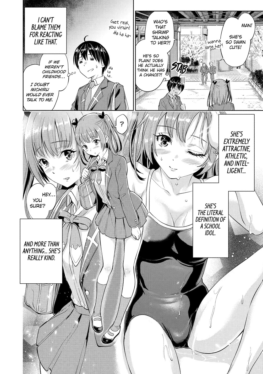 The Teen Web Novelist is a Girl Magnet: Now My Crush Feels Bad for Rejecting Me! Chapter 1 page 8 - Chapter 1