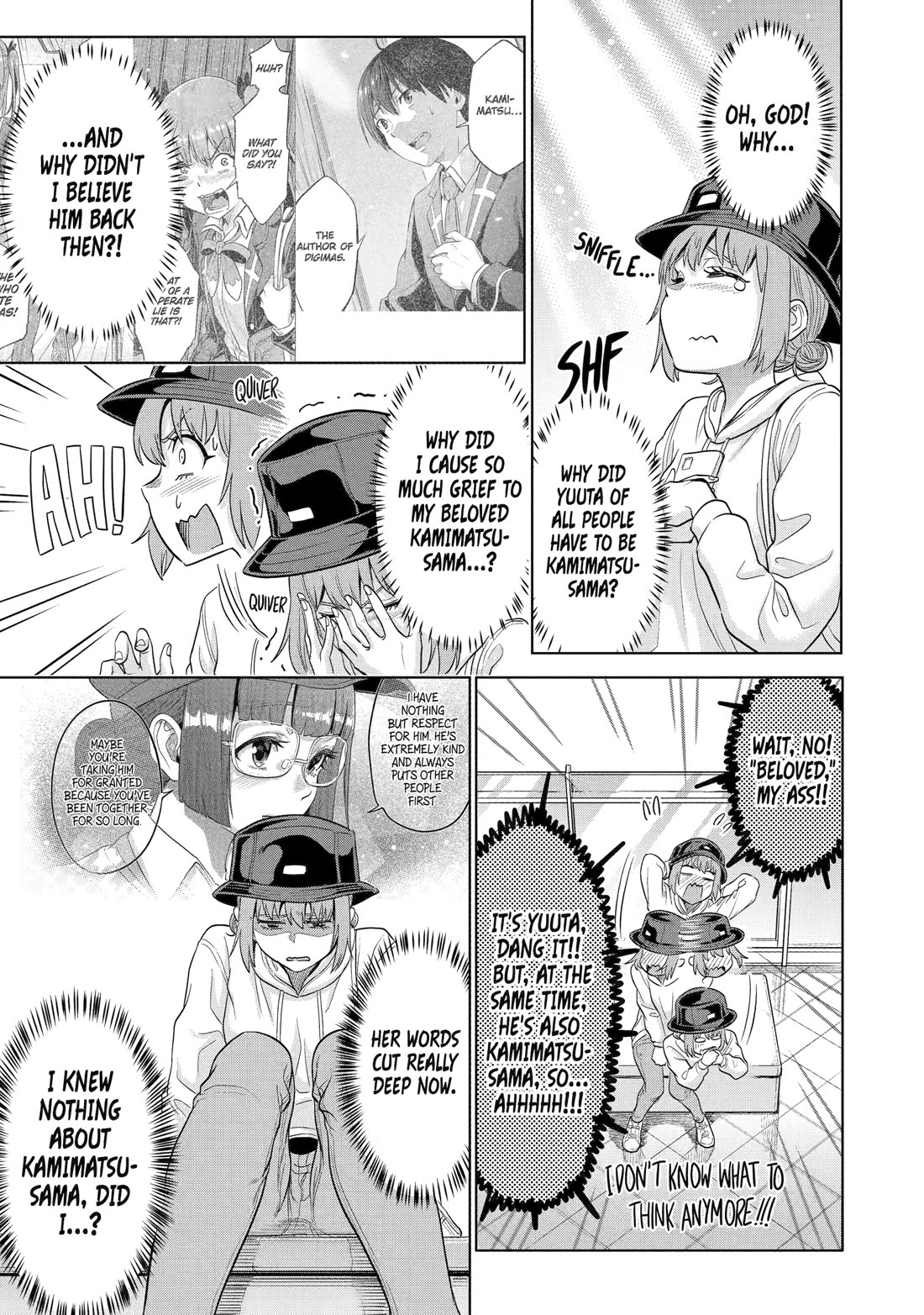 The Teen Web Novelist is a Girl Magnet: Now My Crush Feels Bad for Rejecting Me! Chapter 12 page 10 - Chapter 12