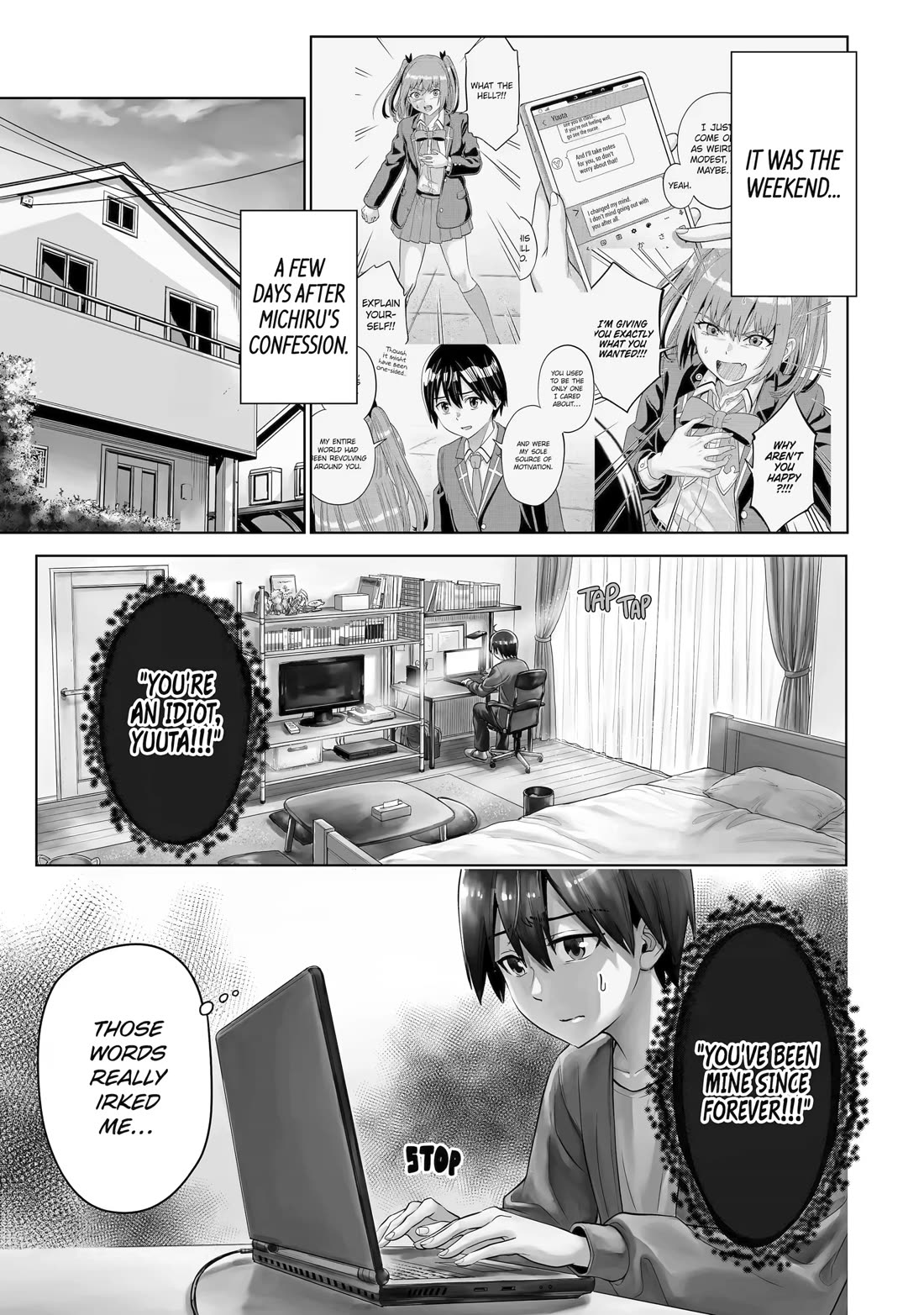 The Teen Web Novelist is a Girl Magnet: Now My Crush Feels Bad for Rejecting Me! Chapter 13 page 2 - Chapter 13